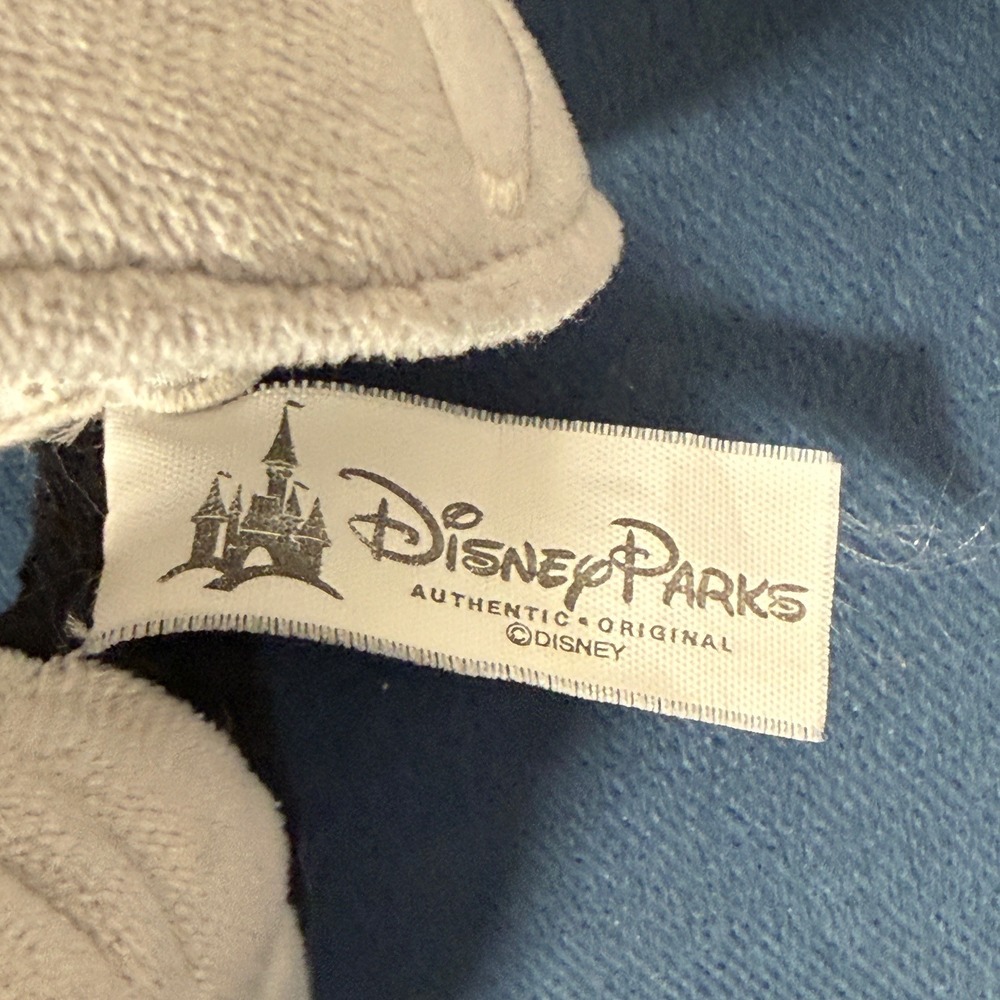 Disney Parks Minnie Mouse Plush Toy 9" Authentic Black White and Gray - Picture 8 of 8